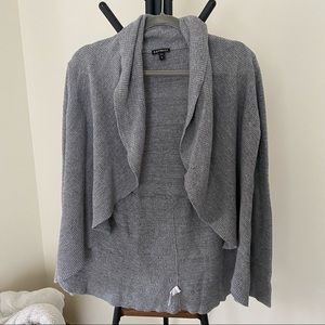 Express Grey Shawl-Cardigan